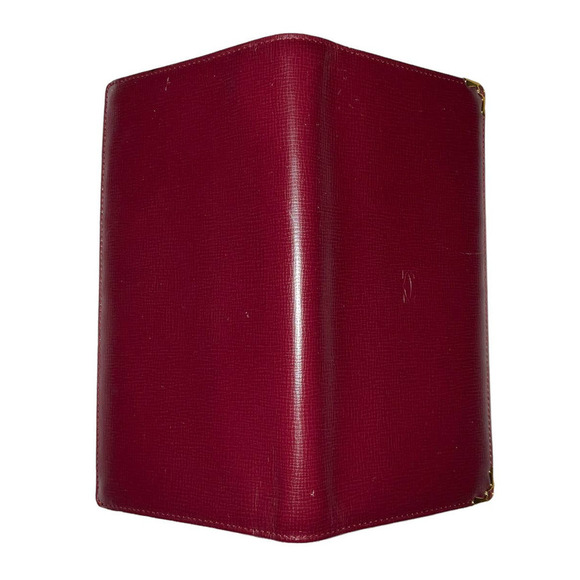 Vintage Cartier Cowhide Leather Credit Card Bifold Wallet NWOT - Picture 5 of 16